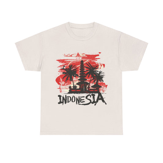 Indonesia Flag Shirt, Bali Shirt