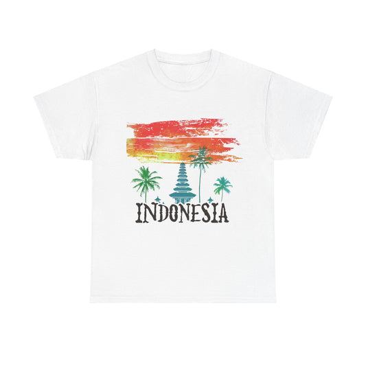 Indonesia Flag Shirt, Bali Shirt