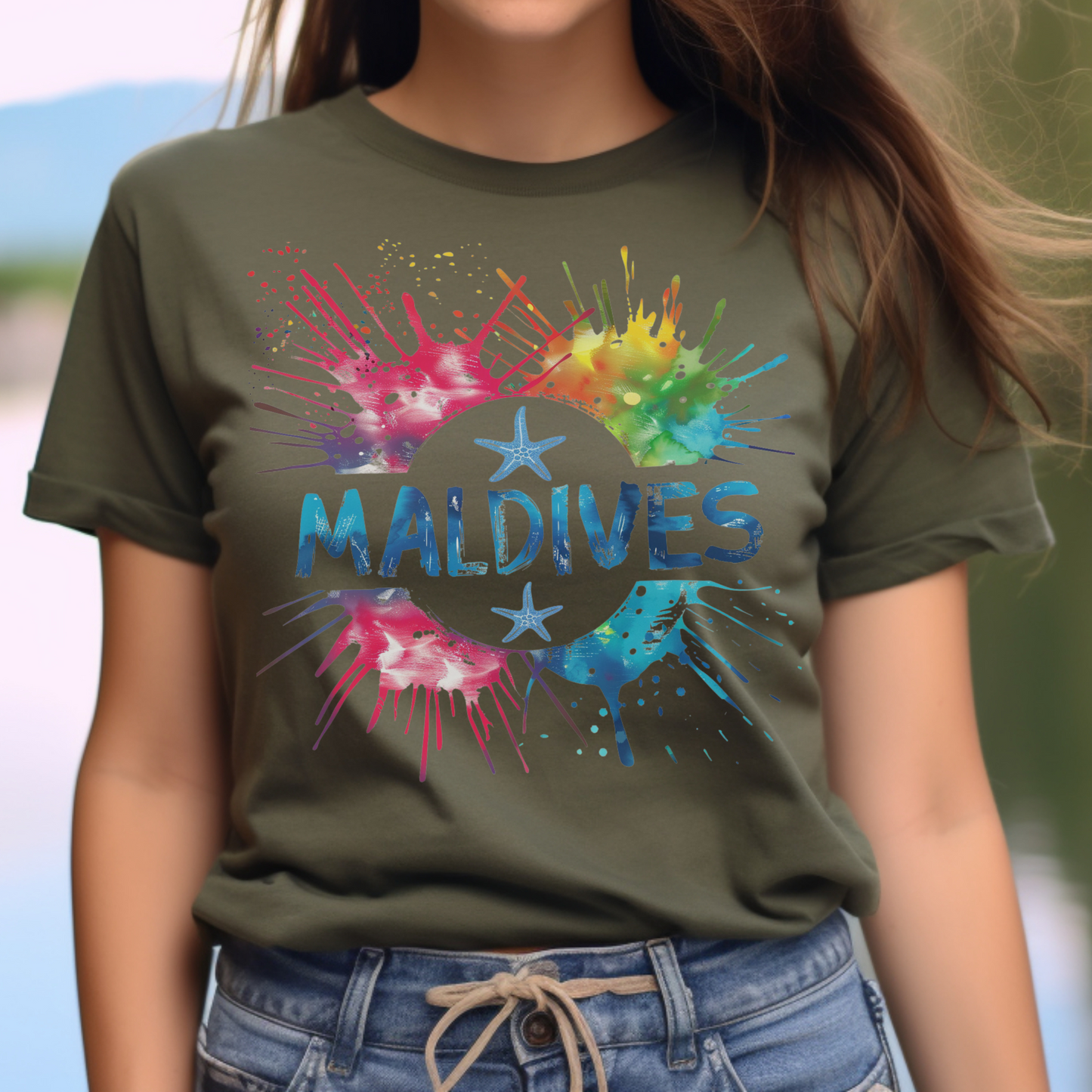 Maldives Flag Shirt