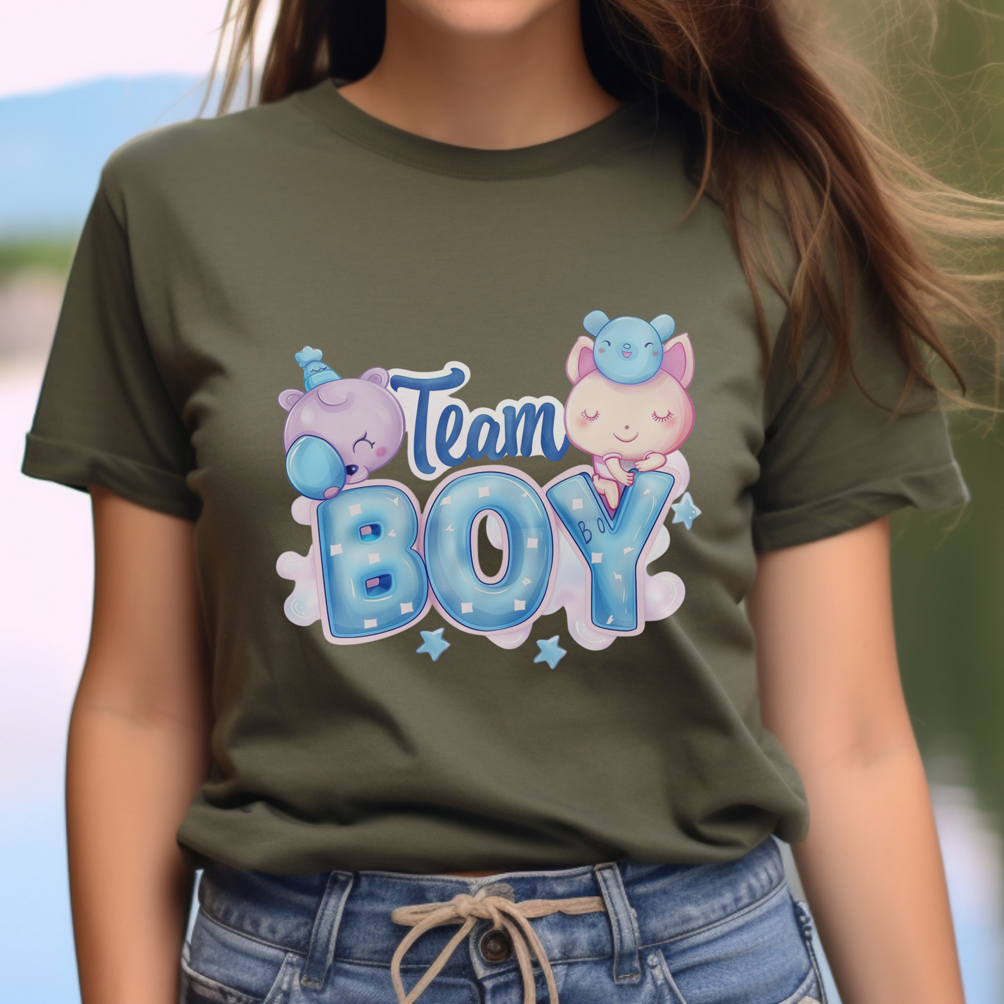 Team Boy Shirt, Gender Reveal