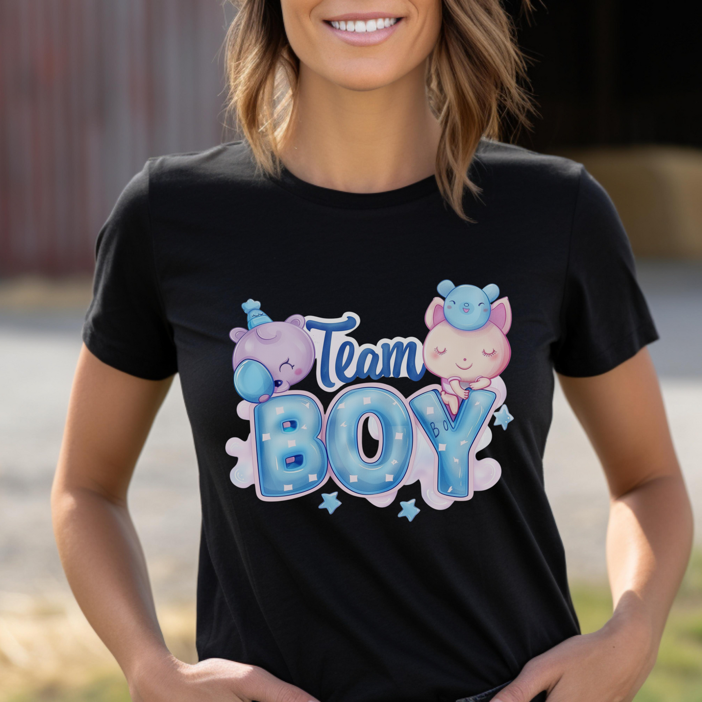 Team Boy Shirt, Gender Reveal