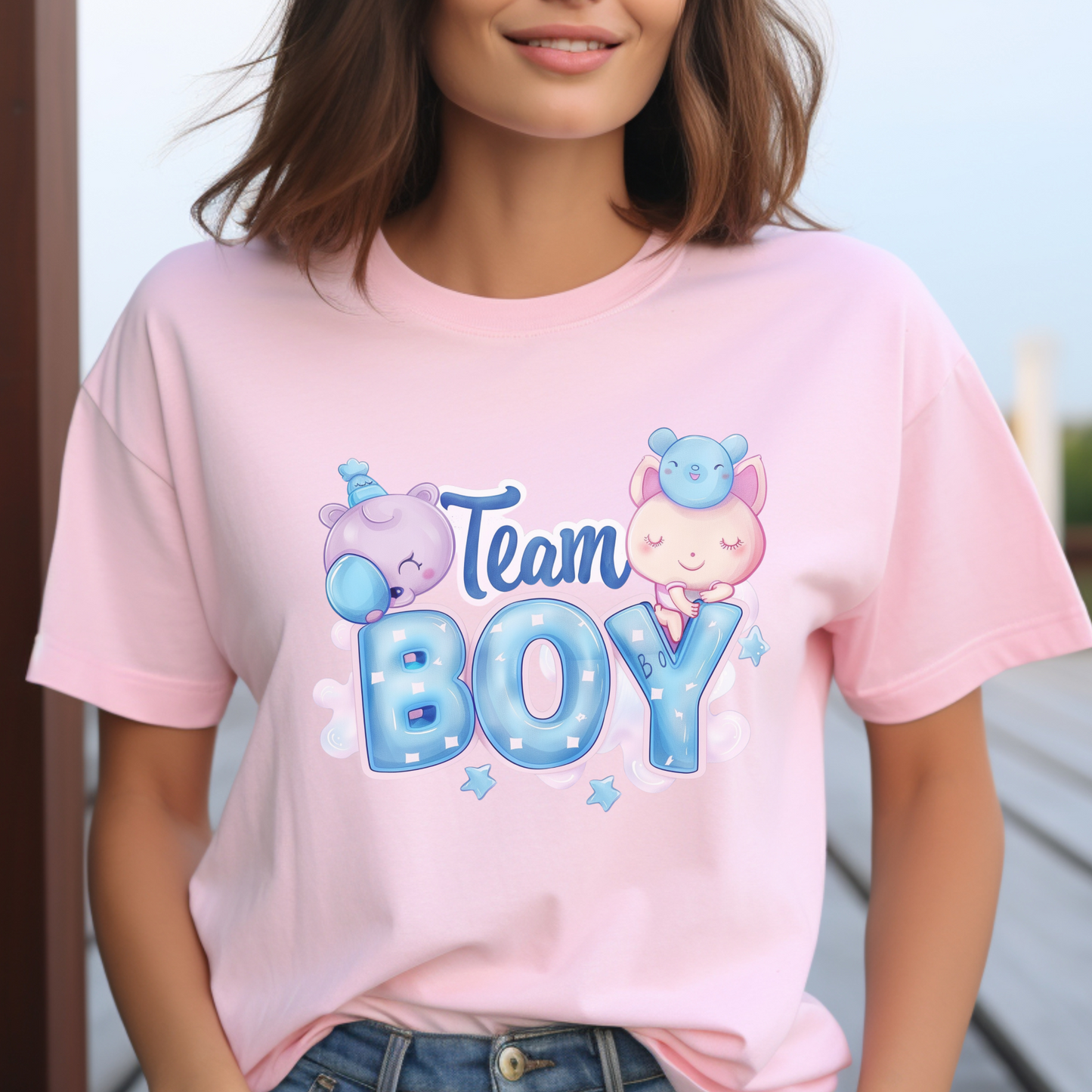 Team Boy Shirt, Gender Reveal