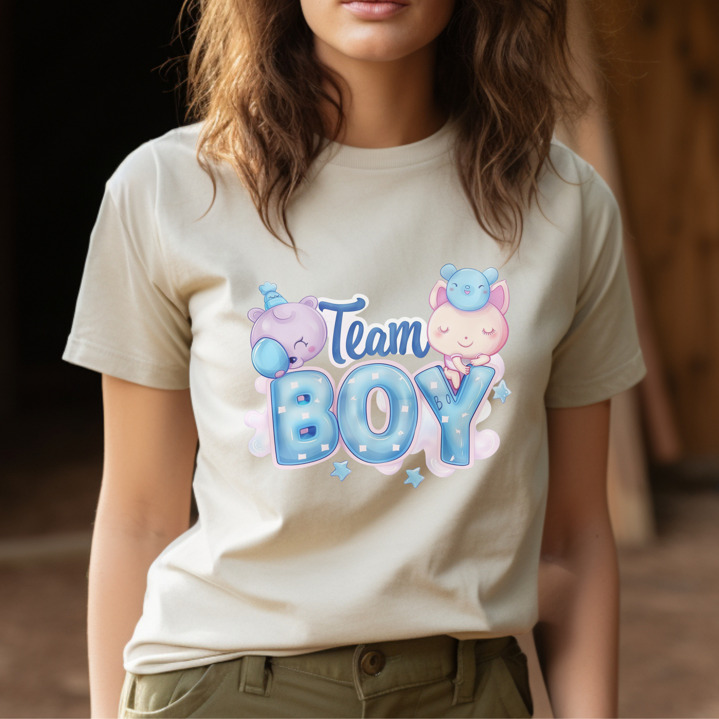 Team Boy Shirt, Gender Reveal