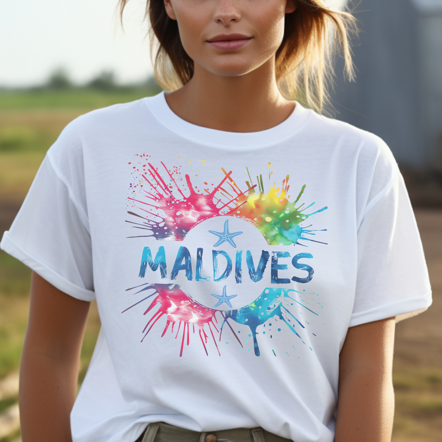 Maldives Flag Shirt