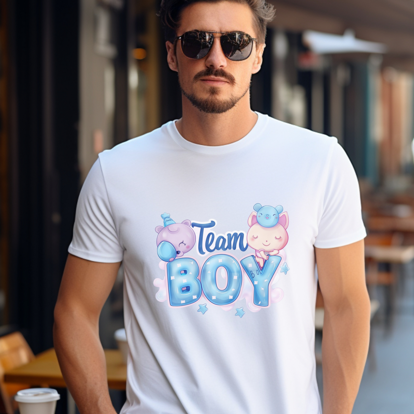 Team Boy Shirt, Gender Reveal