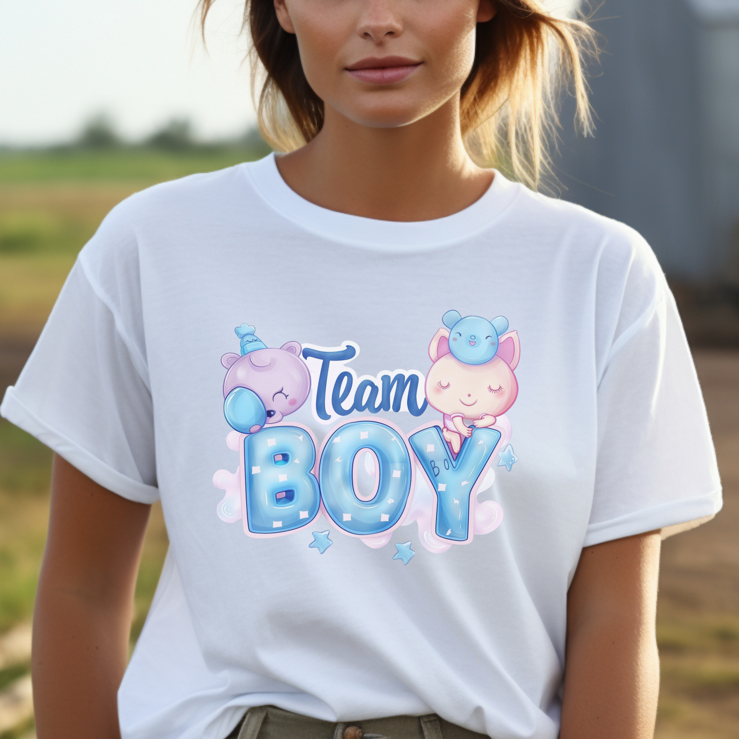 Team Boy Shirt, Gender Reveal